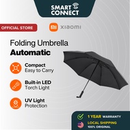 Xiaomi 90Fun Automatic Reverse Folding Umbrella Led Luminous Windproof Umbrella UPF50+ Anti UV Umbre