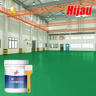 💥1000g Dengan Kuas💥Cat Lantai Epoxy Berbasis Air 3 In 1 Tahan Aus & Tahan Air Self-Leveling Cat Lant