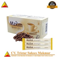 Maxim White Gold Coffee Mix Korean Mocha Coffee/ 20 Sachets