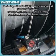 SWEETHOME 4Pcs For Bambu AMS Guard Durable Ceramic Inlet Ring Protector 3d Printer Parts For Bambu A