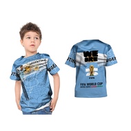 301 KIDS - Casual World Cup Children's Jersey T-Shirt FIFA 2026 World Cup ARGENTINA Country Custom F