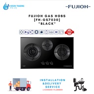 FUJIOH FH-GS7030 SVGL 3 BURNERS GAS HOB WITH 1 DOUBLE INNER FLAME BURNER