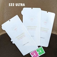 Samsung Galaxy S23 Ultra S22 Ultra PPF flexible screen protector prevents screen scratches