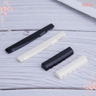 BLISS Guitar Bridge Saddle Replacement Guitar Accessories Guitar Saddle 1 Set Musical White/Black Gu