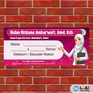 Stiker Sirup / Etiket Sirup / Etiket Obat / Stiker Obat