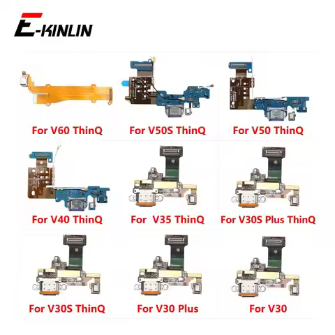 USB Connector Socket Type-C Charging Port Charger Plug Dock Flex Cable For LG V30 V30S Plus V35 V40