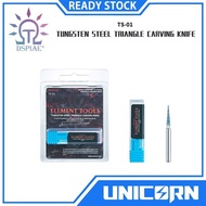 Dspiae Tungsten Steel Triangle Carving Knife [TS-01] Scriber Panel Making Tool Line Gundam Model Kit