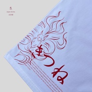 Japan Series T-shirt | Kitsune | White WHITE | Ikuzo.studio | Nine tails