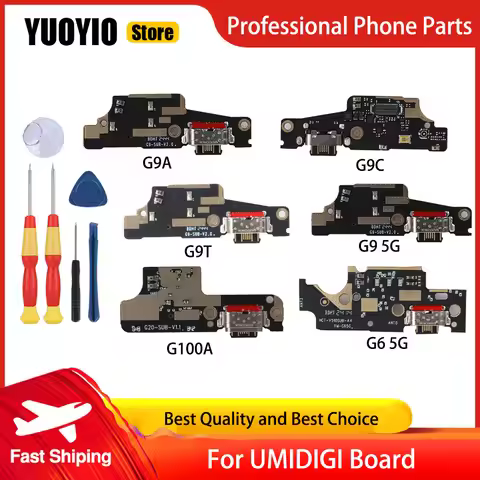 USB Board For UMIDIGI G6 5G G9A G9C G9T G9 5G G100A Flex Cables Charging Module USB Port Perfect Rep