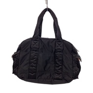 Yoshida Tote Bag Purse Nylon BLK plain 622-76996 Direct from Japan Secondhand