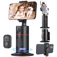 Auto Face Tracking Tripod, Smart Tracking Tripod With Remote For Vlog/tik Tok, 360° Rotation Body Ph
