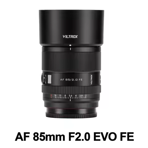 Viltrox AF 85mm F2 evo FE Full Frame Lens for Sony E Mount A6700 A7C2 A7M5 for Nikon Z ZR ZF Z5II Z6