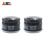 2PCS AHL Motorcycle Parts Oil Filter For BMW F650GS F700GS F750GS F800GS ADVENTURE F800R F800ST HP2 