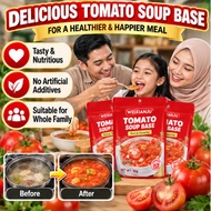 Ship in 24H Tomato Soup Base Sugar Free Tomato Soup Paste Hotpot Broth Sauce Quick Cook Family Meal 