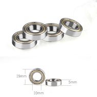 4pcs 6800zz/6800RS Steel Ball Bearing 5*19*10mm Deep groove ball Thin-walled Bearings shaft Bearing 