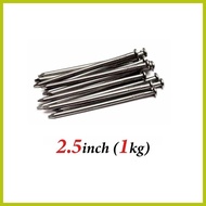 ➸ ◸ ↂ (Per Kilo) Common Nails Finishing Nail Common Round Wire Nail 1-4 inch Pako Pangkahoy