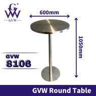 GVW【Bar Table】Meja Stainless Steel Working Table Meja Dapur Dining Table Set Meja Makan Stainless Steel Kitchen Table