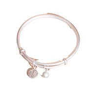 Bell Silver Jewelry Gift Bracelet for Men and Women Ancient Method Push-Pull999.9Da Tong Fu Brand An