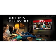 IPTV6K IPTV8K 6K 8K For Android (1&2 Years)