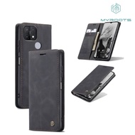 MR - Caseme Oppo A15 - A15 S leather flip wallet case dompet magnetic