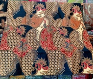 Kain Batik Cabut Solo Premium Motif Ayam