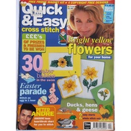 [USED] [QE 033] Quick &amp; Easy Cross Stitch, UK (Cross Stitch Magazine)