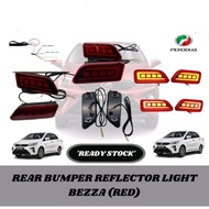Perodua Bezza 2016-2022 Rear Bumper Led Light Bar Reflector