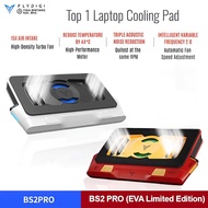 FLYDIGI BS2 Pro Laptop Cooling Pad RGB for 15.6-21" Wind-Pressure Closed-Loop Turbo-Fan (4000rpm)