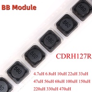 10pcs/lot Shielded 127 Inductor CDRH127R SMD Power Inductors 12*12*7MM 4.7uH (4R7) 10uh 68uh 220uh 3