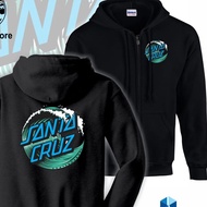 FANATICO SANTA CRUZ Hoodie Jacket Tshirt Santa Cruz Skateboard Outdoor Sports Sweater Shirt
