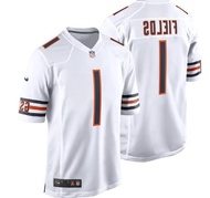 NFL football jersey Chicago Bears Bears34 14 1 FIELDS embroidered jersey T-shirt new style ┇✣ rn9846