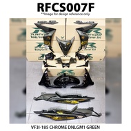 Rapido Cover Set Assembly VF3I-185 Chrome (Sticker Tanam)