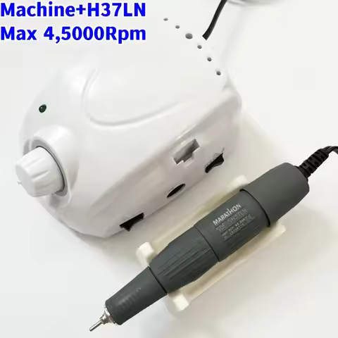 Champion-3 Control Box 65W SDE H37LN 45000RPM H37L1 Handle Electric Nail Drill Polishing Manicure Ma