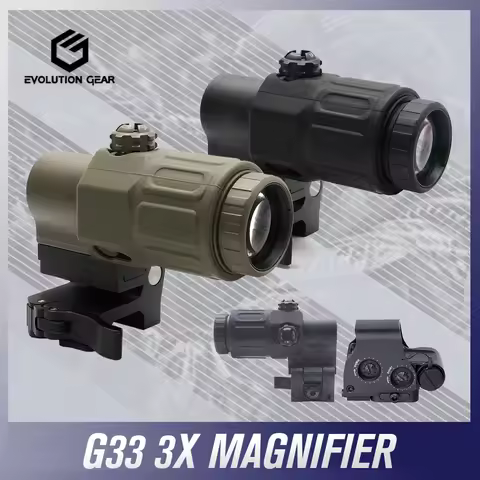EVOLUTION GEAR G33 3X Magnifier with STS Mount
