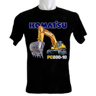 KATUN Kaoskaoscorp - Heavy Equipment T-Shirt PC800Komatsu - Cotton Material - O-Neck - Sizes 3XS to 