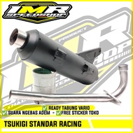 KNALPOT TSUKIGI STANDAR RACING MIO SPORTY SMILE SOUL KARBU J GT 115 M3 Z S 125 FINO X RIDE FREEGO GEAR NMAX AEROX OLD NEW CONNECTED 155 ORIGINAL IMR BUKAN CMS TZM SUARA NGEBAS ADEM GERUNG