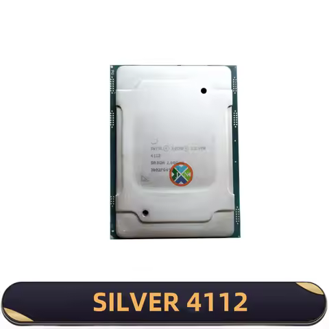 Xeon SILVER 4112 2.6GHz 8.25M Cache 4-Cores 8-Thread 85W LGA3647 CPU Silver4112