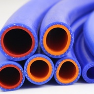 Double-layer braided silicone rubber tube water pipe, blue high-temperature and high-pressure resist