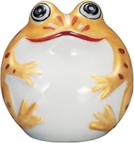 Kyutani Ware K9-1709 Frog Figurine, Good Business, Height 3.0 inches (7.5 cm), No. 2.5, Gold Color