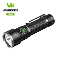 Wurkkos ไฟฉาย TS28ระยะไกล3200LM ระยะ506เมตรบูสต์คงที่ในปัจจุบันไดรเวอร์สนับสนุน Ramping/ก้าวโหมด2170