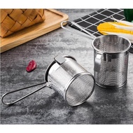 Sifter Small Stainless Steel Hot Pot Hot Pig Brain Leakage Fan mini Hot Pot Filter Two Flavor Hot Po