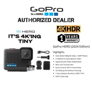 GOPRO WARRANTY GOPRO HERO 4K 2024 EDITION FREE 64GB GOPRO HERO 4K 2024 EDITION