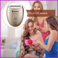 Bikini Trimmer USB Rechargeable Waterproof Facial and Body Epilator Cordless Shaver Painless Epilato