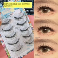 Korean Fairy Hard Terrier False Eyelashes One Whole Girl Simulation Wet Realistic Natural Rabbit Gra