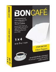 กระดาษกรองกาแฟ บอนคาเฟ่  ใช้สำหรับชงกาแฟดริป วัสดุคุณภาพดีคงรสชาติกาแฟ Boncafe Filter Paper Coffee
