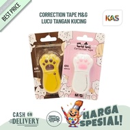 Correction Tape M&G Cute Paw 6Mx5mm ACT75171 Tape X Paper Cute Cat Hand