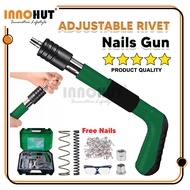 Innohut Steel Manual Nail Gun Mini Rivets Tufting Gun Wall Anchor Wire Paku Tembak Dinding Concrete 