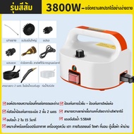 APEX เครื่องฉีดน้ำแรงดันสูง 400 บาร์ 3800 วัตต์ รุ่นใหม่! มอเตอร์เหนี่ยวนำ Induction Motor สามารถดูด