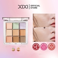 xixi Palet Concealer 9 Warna | Menutup Tompok Muka, Parut Jerawat & Lingkaran Hitam D888