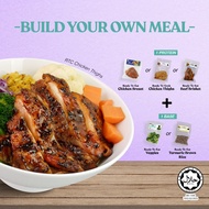 La Juiceria Grocer Diet Meal Chicken breast /Thigh / Beef  High Protein / Halal / Ready to Eat / Coo